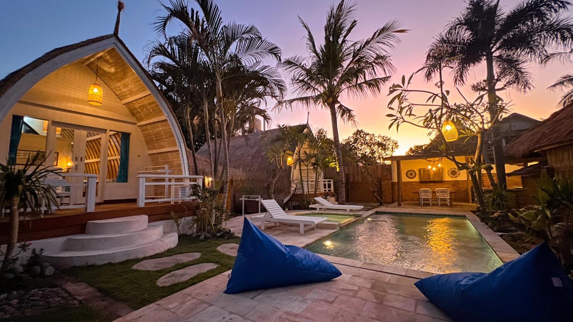 Coconut Dream Villas Gili Trawangan Kültér fotó
